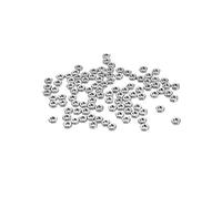 sourcing map Hexagonales Tuercas, M2x0,4mm Métrica Gruesa Rosca Hexagonal Tuerca, 304 Inoxidable Acero, Paquete de 100