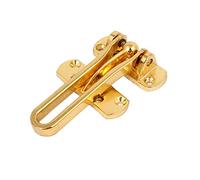 sourcing map Hogar Metal Seguridad Puerta Guardia Hebilla Cierre Candado Pestillo Cerradura Dorado Tono