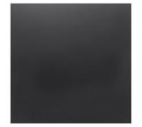 sourcing map Hoja de plástico ABS, hoja de plástico duro flexible de 0.12 pulgadas de grosor, 12 x 12 pulgadas, panel moldeable por calor para manualidades, decoración del hogar, color negro