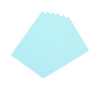 sourcing map Hojas de espuma EVA azul claro de 7.9 x 5.9 pulgadas, 2 mm de grosor, para manualidades, 6 unidades