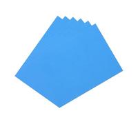 sourcing map Hojas de espuma EVA azul de 7.9 x 5.9 pulgadas, 2 mm de grosor para manualidades, 6 unidades