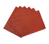 sourcing map Hojas de espuma EVA brillante rosa de 11.8 x 7.9 pulgadas, 1.5 mm de grosor para manualidades, 6 piezas