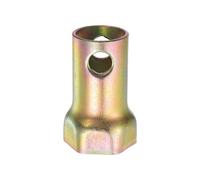 sourcing map Husillo Tuerca Zócalo 52mm 6 Puntos Rueda Rodamiento