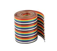 sourcing map IDC Cable 1metro de longitud paso de 1,27 mm 40pin conductor de cable plano