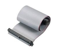 sourcing map IDC Cable de Cinta de Alambre Plano FC/FC Conector Tipo A de 50 Pines 2,54 mm de Paso 30cm Largo
