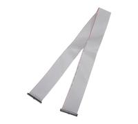 sourcing map IDC - Cable plano de 44 pines, 2 mm, 75 cm de longitud, FC a FC de doble conector hembra, cable plano para electrónica industrial, color gris