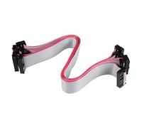 sourcing map IDC - Conector de 20 pines (conector plano, conector hembra, 30 cm, paso de 2,54 mm, 5 unidades)