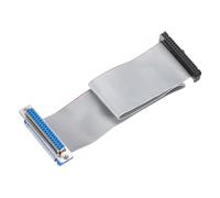 sourcing map IDC Wire - Cable plano DB37 hembra a conector hembra FC-40 hembra de 2,54 mm, paso de 30 cm de longitud
