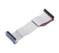 sourcing map IDC Wire - Cable plano DB37 macho a conector hembra FC-40, 2,54 mm, paso de 50 cm de longitud