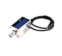 sourcing map Imán de marco de DC 5V 0.22A 3mm 20g abrir por fuerza de electroimán de Solenoide