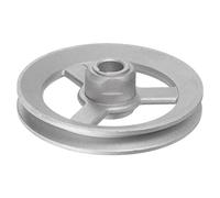 sourcing map Industrial Coser Máquina Embrague Motor Polea 15mm Interior 110mm Exterior Diámetro Aluminio Eléctrico Transferencia Rueda Polea
