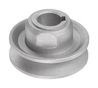 sourcing map Industrial Coser Máquina Embrague Motor Polea 15mm Interior 50mm Exterior Diámetro Aluminio Eléctrico Transferencia Rueda Polea