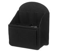 sourcing map Inserto, portátil con múltiples compartimentos, forro de bolso para mochila, Black, 7.7 x 4.7 x 10.4", moderno