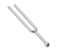 sourcing map Instrumentos musicales de metal Tono Plata Diapasón C523 523Hz