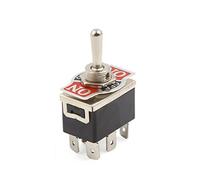 sourcing map interruptor basculante Negro AC 250V/10A 125V/15a posición 3 DPDT ON/OFF/ON 6 polos