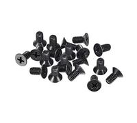 sourcing map - Interruptor de audio (50 unidades, M5 x 10 mm), color negro