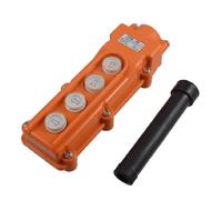 sourcing map Interruptor de Botón de Estación de Control de Grúa de Elevación Colgante Impermeable Arriba Abajo On Off COB-62