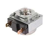 sourcing map Interruptor Temporizador del Controlador Tiempo, Temporizador Repuesto para Cocina Horno Eje Redondo (0-120 m)