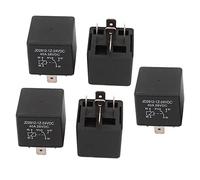 sourcing map Jd2912 Relé Spdt 5Pcs Para Vehículos 24V 40A 5 Patillas | 1No 1Nc, Limpiaparabrisas, Faros Antiniebla, Luces Intermitentes, Aire Acondicionado, Alimentación Seguridad