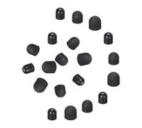 sourcing map Juego de 15 puntas de repuesto para lápiz capacitivo de 6/7/8 mm, 3 en 1, de goma de silicona, color negro