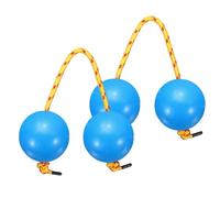 sourcing map Juego de 2 agitadores Aslatua, instrumento tradicional de kashaka, bola rítmica africana, percusión de mano para adultos, principiantes, fiestas, actuaciones, color azul oscuro