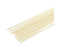 sourcing map Juego de 2 varillas de soldadura de plástico de 8 pulgadas, redondas, ABS, varillas de soldadura para parachoques de coche, kayak, reparación diaria, soldador de plástico, parachoques de