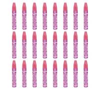 sourcing map Juego de 25 pasteles al óleo, pasteles suaves de color al óleo, tiza de colores vibrantes para artistas, suministros de arte para profesores principiantes, morado y rojo