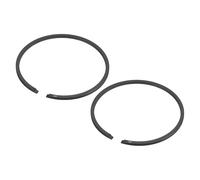 sourcing map Juego de anillos de pistón, 2 anillos de pistón de tamaño estándar de 44 mm x 2 mm para piezas de repuesto de motosierra