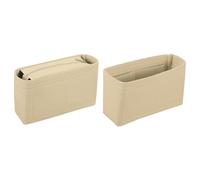 sourcing map Juego de organizador de bolso, bolsas organizadoras de fieltro portátiles con cremallera, múltiples compartimentos, forro de bolso para bolso de hombro, bolso de mano, moldeador de bolso
