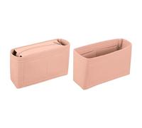 sourcing map Juego de organizador de bolso, bolsas organizadoras de fieltro portátiles con cremallera, múltiples compartimentos, forro de bolso para bolso de hombro, bolso de mano, moldeador de bolso
