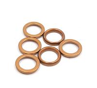sourcing map Junta De Tubo De Escape 6Uds Para Moto Gy6 125Cc Cobre