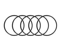 sourcing map Junta Tórica, 5x Juntas Tóricas de Nitrilo, OD 80mm ID 72mm Ancho 4mm, Métrico Sellado Juntas de Goma Redondas, Arandelas de Goma Surtidas para Grifos Cocina y Fontanería