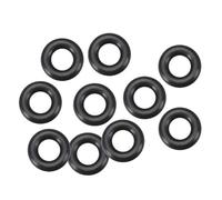 sourcing map Juntas Tóricas Caucho Flúor, Sellado Junta Negra 10Piezas 8mmx15mmx3.5mm