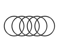 sourcing map Juntas tóricas de goma de nitrilo 100 mm OD 92 mm ID 4 mm de ancho, junta métrica Buna-N, paquete de 5