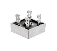 sourcing map Kbpc1010 1000V 10A Puente Rectificador Monofásico De Media Onda Gris