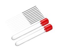 sourcing map Kit de limpieza de boquillas de impresora 3D de precisión de 0,2 mm, agujas limpiadoras de acero inoxidable para eliminación de obstrucciones de impresora 3D, mantenimiento