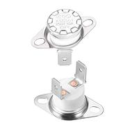 sourcing map KSD301 Interruptor Térmico para 250 °C, Termostato del Interruptor de Control Temperatura Cerámica 10A Normalmente Cerrado NC para Microondas Horno Cafetera Calefacción, 2pcs