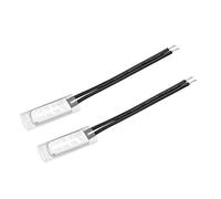 sourcing map KSD9700 Termostato, 115℃ N.C 10A Interruptor de metal bimetálico de control de temperatura 2uds