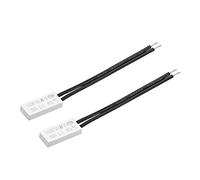 sourcing map KSD9700 Termostato, 85 Grados Celsius Normalmente Abierto Temperatura Interruptor NO 5A Térmico Interruptor Temperatura Controlador 2 Piezas