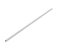 sourcing map Lámpara Tubo Boquilla, M10 Rosca 500mm Longitud Hueco Lámparas Reparación Pieza Herraje para Lámpara Luces, Zinc Chapado Plateado Tono