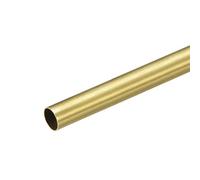 sourcing map Latón Redondo Tubo 11mm OD 0,5mm Pared Grosor 200mm Largo Tubo Tubería