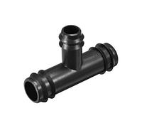 sourcing map Lengüeta Goteo Conector T Tubo 16/20 Montaje Manguera para Jardín Agrícola Riego Sistema Plástico 5pcs