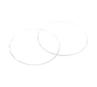 sourcing map Lente de cristal de reloj, lentes de zafiro redondos planos para relojes, piezas de repuesto para reparación de relojeros, 29.5mm x 1mm, Clásico