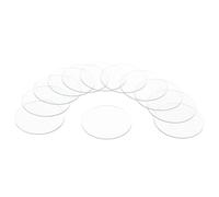 sourcing map Lente de cristal de reloj, lentes redondos, cristales de repuesto para reparación de relojeros, 37mm x 1.1mm, Clásico