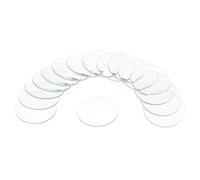 sourcing map Lente de cristal para reloj, cúpula única, redondas, cristales de repuesto para reparación de relojeros, 33mm x 1.5mm