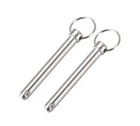 sourcing map Liberación Rápida Pasador 10mmx80mm Hardware Marino para Barco Bimini Cubierta Superior Bisagra 2pcs