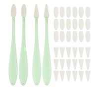 sourcing map Limpiador de esponja de borrado para recortadora, lápices de mezcla de aceite pastel, herramienta de dibujo con 40 toallitas de esponja de repuesto para sombrear, corrección de reflejos