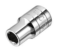 sourcing map Llave dado de 1/2 pulgadas 10mm 6 punto toma superficial, CR-V