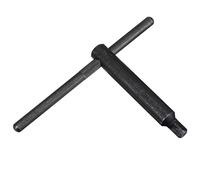 sourcing map Llave de mandril de torno, herramienta de llave inglesa de cabeza cuadrada de 12 mm para fresadora de grabado de enrutador CNC, 2 piezas (L180x250mm)