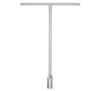 sourcing map Llave de vaso hexagonal de 14 mm con mango hexagonal métrico antideslizante de largo alcance CR-V acero al cromo vanadio para reparación de motocicletas, bicicletas, automóviles, color